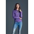 T-shirt Manica Lunga con Cappuccio Donna - Anvil  